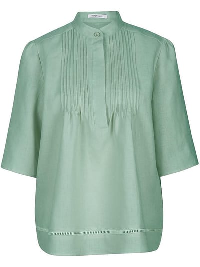 Blouse Van Peter Hahn groen