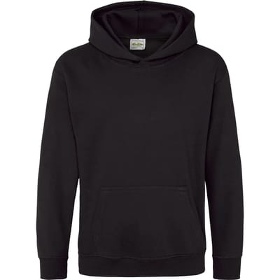 Just Hoods Kids´ Hoodie JH001K - Jet black - 7/8 (M)