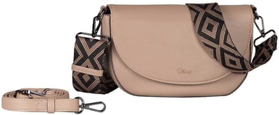 Gabor schoudertas Linda Saddle Bag Taupe