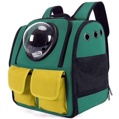 Achter Kat Tas Huisdier Uitje Tas Draagbare Ademende Hond Rugzak Kat Tote Rugzak 38*25*34cm