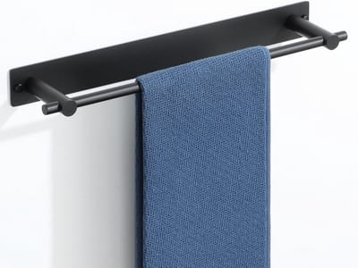 Vrijstaande RVS Handdoekenhouder, Zelfklevende Handdoekrek voor Badkamer en Keuken, Wandmontage en Ruimtebesparend (40cm)