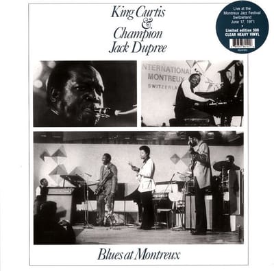 Champion Jack Dupree & King Curtis - Blues At Montreux 1971 (LP) (Clear Vinyl)
