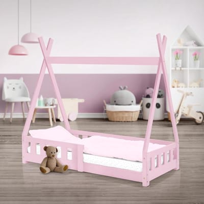 Lexium Grondbed - Peuterbed - Kinderbed - Bedhuisje - Huisbed - Grondbed Peuter - Laag Bed - Vloerbed