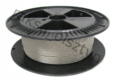 RVS Staalkabel 1x19 4mm - Hoge Sterkte voor Zeilen