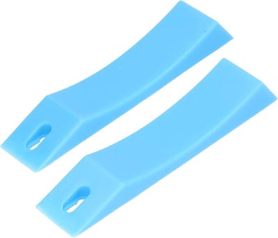 Halterkussen - Wig Stabilisator - Gewichtheffen - Antislip Ontwerp - 23cm Lengte - Blauw
