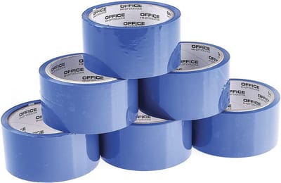 Verpakkingstape Blauw - 6 Rollen - Sterke PP Tape met Acryllijm - 48mm x 46m