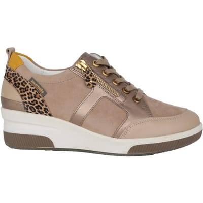 Mephisto Mobils Trudie - dames sneaker - Beige - maat 38 (EU) 5 (UK)
