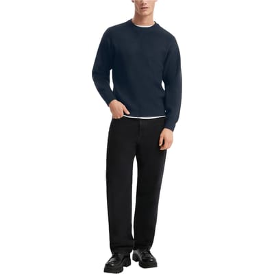 s.Oliver -qs Pullover Marine Maat: S | Sweaters Outlet | Heren | Blauw