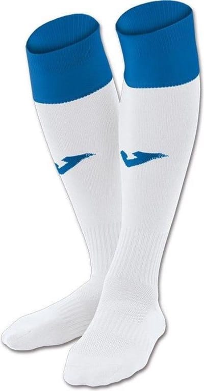 Joma Calcio 24 Kousen - Wit / Royal | Maat: 40-46