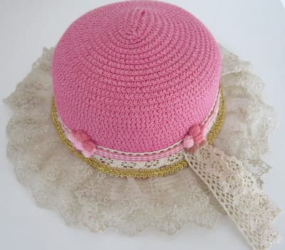 ZoeZo Design - Zonnehoed - zomerhoed - strandhoed - hoed - kind - Klassiek - maat 54 cm (binnen-omtrek) - circa 5 t/m 11 jaar