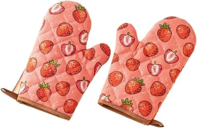 Daity 1 paar - Ovenwanten - verbrandingsbestendige katoenen magnetronhandschoenen - set bakkeukenhandschoenen