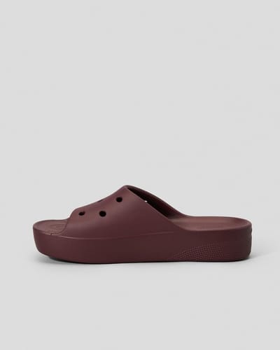 Crocs Classic Platform Slide Dark Cherry Red Maat 38/39 US W8