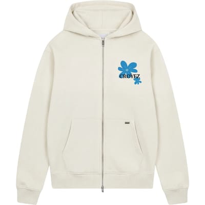 Croyez Botanique Zip Hoodie Vesten Off White Cra30026059
