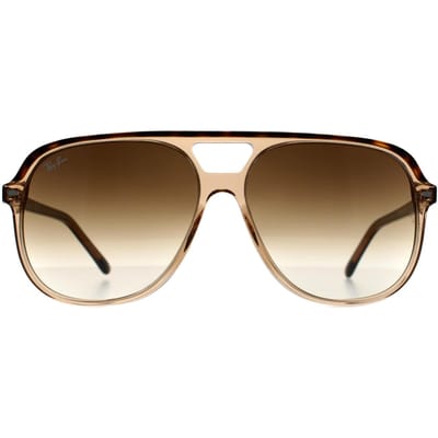 Ray-Ban Bill RB2198 129251 gepolijst havana op transparant bruin lichtbruin gradiÃ«nt zonnebril