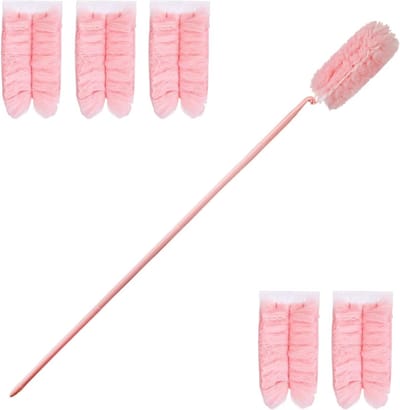 Kleine Stofwisser - Detaillering Stofdoek - Snel Stoffen - Verstelbare Kop - 36-110 cm - Roze