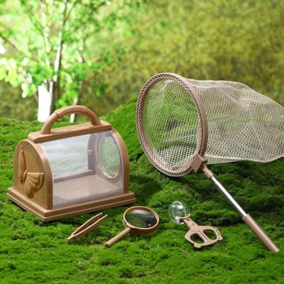 Insecten Vangset - Ontdekking Set - Buiten Spelen - Compleet Met Net - Adventure Kids Outdoor Set - Speelgoed - 21 x 20 x 10 cm