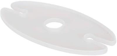Dailygoody - Wijn Rekplaat Siliconen - Wijn Glas Coaster - Decoratieve Hars Houder - 11,5 cm - Flexibel en Hittebestendig - Perfect voor Thuisgebruik ...