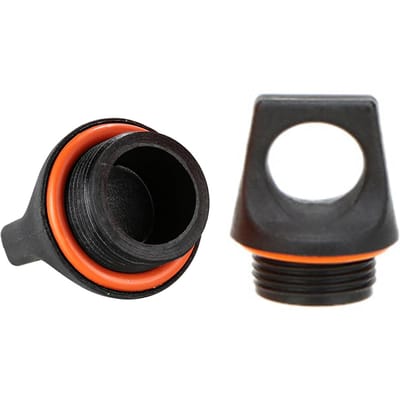 Lot de 2 bouchons de rechange pour bouteille de carburant à vis