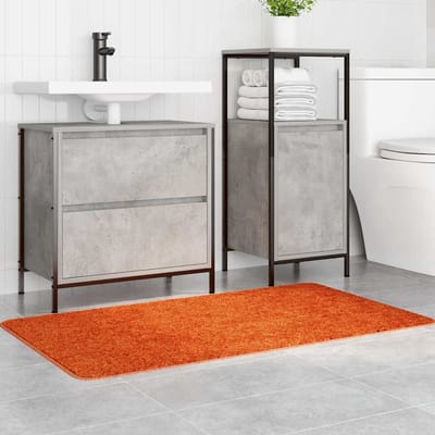 vidaXL - Antislip - Badmat - Oranje - 70 - x - 120 - cm - PP