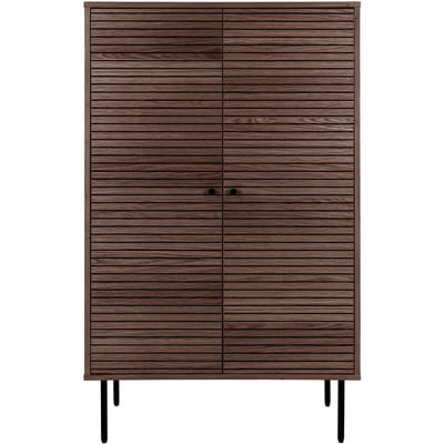 House Nordic Kast Kyoto Eikenfineer Smoked 80x40x130cm