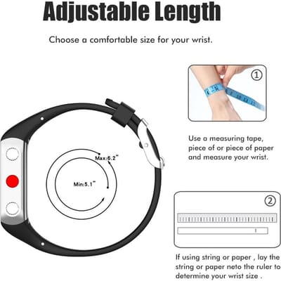 Siliconen Horlogebandjes Vervangingsbandjes Zacht Comfortabel Tweekleurig Horlogebandje Compatibel voor POLAR v800 Blue + red gray