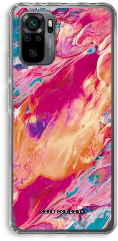 Case Company® - Hoesje geschikt voor Xiaomi Redmi Note 10 Pro hoesje - Pastel Echoes - Soft Cover Telefoonhoesje - Bescherming aan alle Kanten en Schermrand