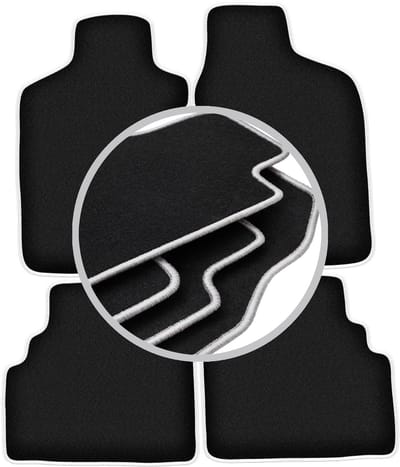 CARLUX-SILVER automatten voor: Opel Frontera B 3-deurs (1998-2006)