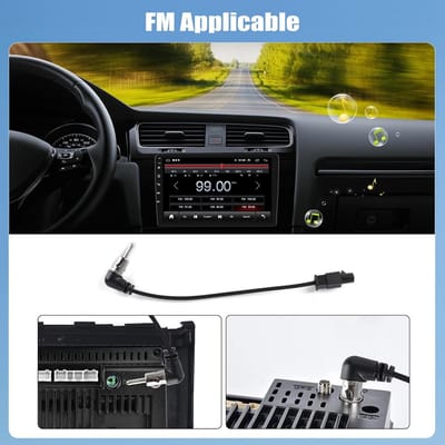 Autoradio Adapterkabel - ISO Kabel VW - Autoradio Installatie - Met Stuurwielbediening - 36/40 Pin - Zwart