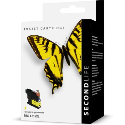 SecondLife - Brother LC 125 Yellow XL