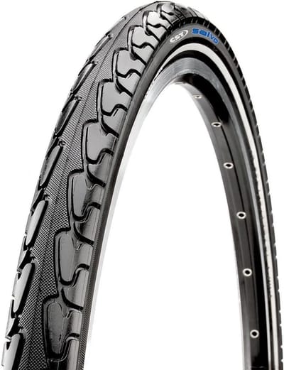 Stevige Zwarte Fietsband 24 inch, Geschikt voor Mountainbikes en Stadsfietsen