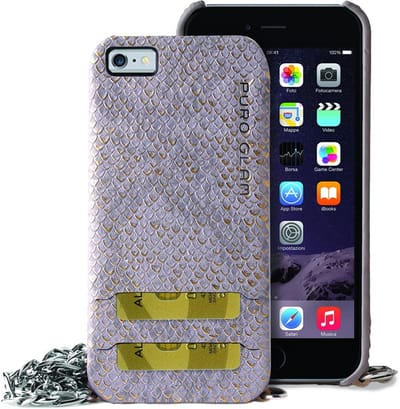 PURO PGIPC655CHAIN4 mobiele telefoon behuizingen 14 cm (5.5'') Hoes Grijs