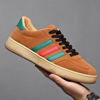 Nieuwe Skateboard Schoenen Retro Herenschoenen Sport Casual Schoenen Mannelijke Student Mode Trendy Schoenen Niche Sneakers 41 beige
