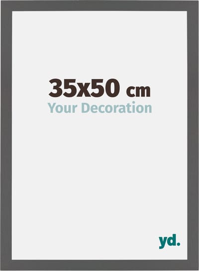 Your Decoration - Fotolijst 35x50 cm - MDF - Antraciet - Mura
