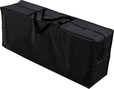 Dailygoods - Beschermhoes voor kussens 125 x 50 x 32 cm - Waterafstotend en UV-bescherming