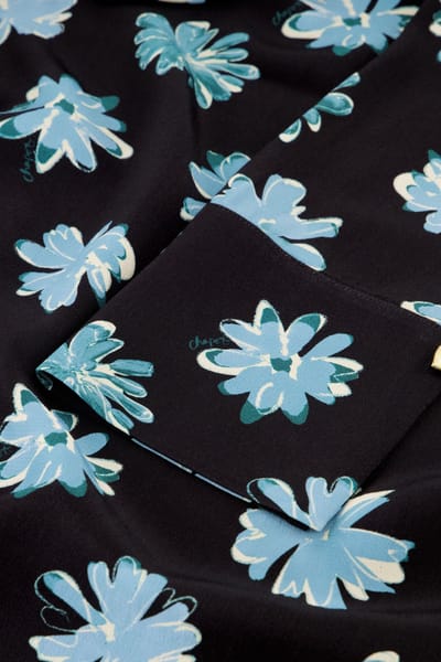 Fabienne Chapot Selena Dress Black/venus Blue Maat: 34 | Midi Jurken Outlet | Dames | Zwart