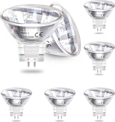 6x GU4 LED spotjes 12V - 2W vervangt 20W - Warm wit - 6PACK