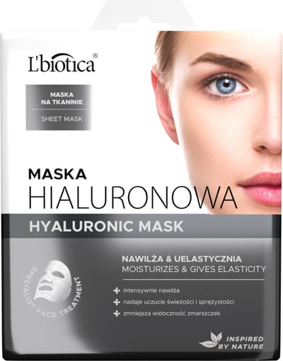 Hyaluronmasker op stof - hydrateert en verstevigt 23ml