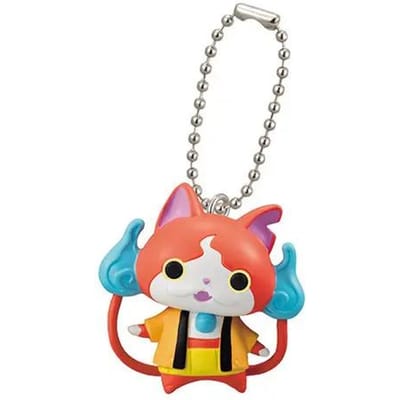 Capsule Speelgoed Yo-kai Watch JIBANYAN 5 Soorten Schattige Actiefiguur Telefoon Bedeltjes Hanger Echt Gashapon brown