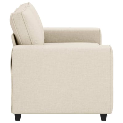 vidaXL - 2-Zits - Sofa - Beige - 160 - cm - Linnenmix - Stoffen