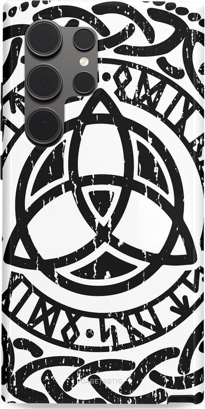 Casetastic Hoesje Geschikt voor Samsung S24 Ultra - Stijlvolle Beschermende Duo-layer Case - Valhalla eer