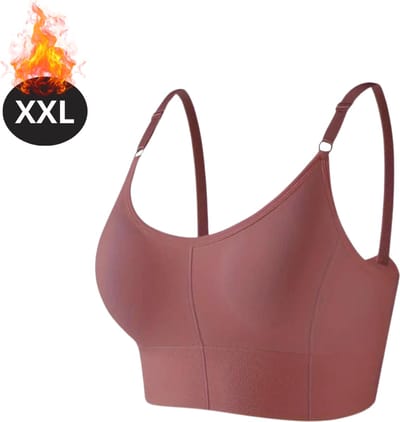 Bovista BH Zonder Beugel - Zonder Bandjes - Push-up Bh's - Comfort Beha - Gemengd - Paars - Maat XXL