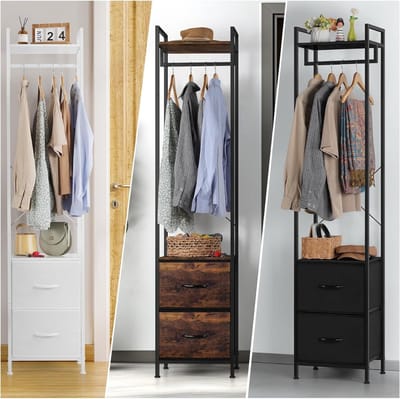 Kledingrek Metaal - Kledinghangers - Dressboy - Bruin