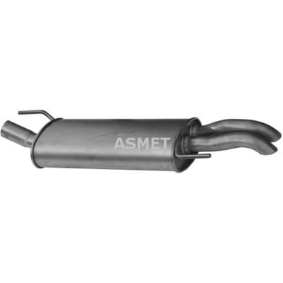 Geluiddemper achter ASMET 03.052