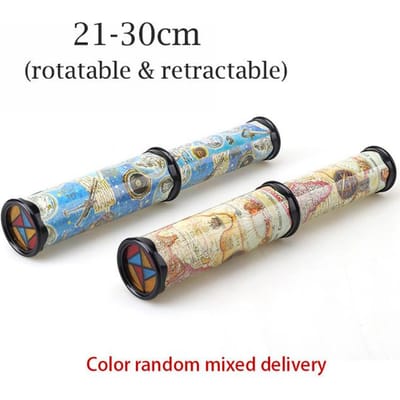 Schaalbare Rotatie Kaleidoscoop Magische Kaleidoscoop Bril Verstelbare Fancy Gekleurde Wereld Speelgoed Voor Kinderen Klassiek Educatief Speelgoed gray