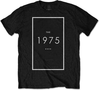 The 1975 - Original Logo Heren T-shirt - S - Zwart