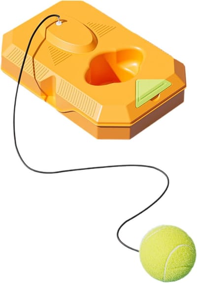 Tennistrainer - Baltrainingsapparaat - Tennisvaardigheden Verbeteren - Consistente Rebound Prestaties - 1 set - Meerkleurig