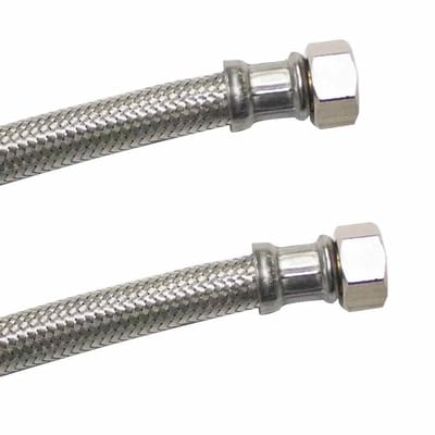 Flexibele Waterslang 1/2 Duim, RVS Panzerslang Drinkwater