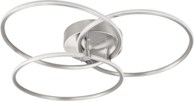 HighLight plafondlamp Circles - mat staal