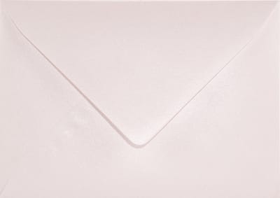 Metallic (parelmoer) roze enveloppen A6 - 125 x 175 mm - B6 - 25 stuks - NK natgelijmde - 120 gram - Aster Metallic - Netuno