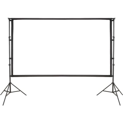 Draagbaar Projectiescherm met Standaard Projectiescherm Binnen Buiten Film Scherm met Draagtas Snelle Opstelling voor